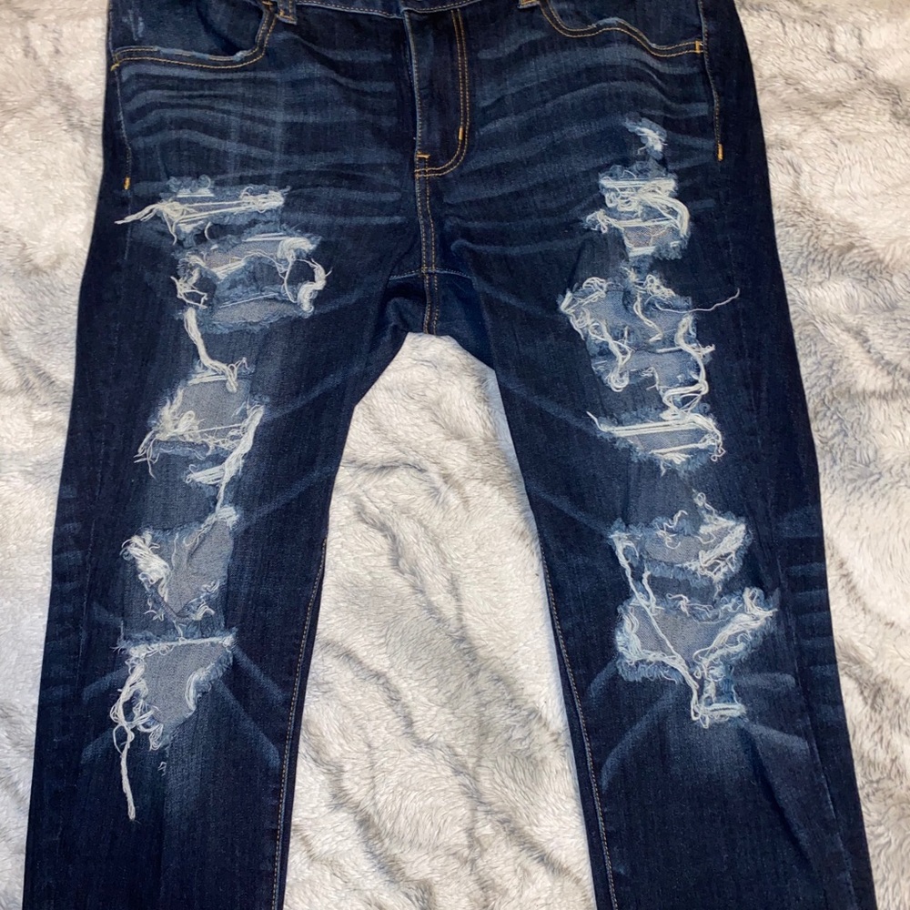 American Eagle 360 super stretch skinny jeans